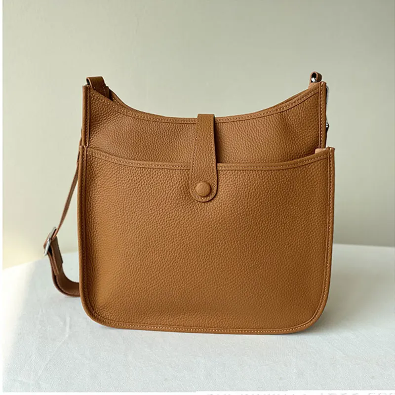 Women's Bag Bucket bag Cow Leather Lychee Pattern Hollow Perforated Casual Single Shoulder Diagonal Crossbody bag Messenger Bag
Women's Bag Bucket bag Cow Leather Lychee Pattern Hollow Perforated Casual Single Shoulder Diagonal Crossbody bag Messenger Bag