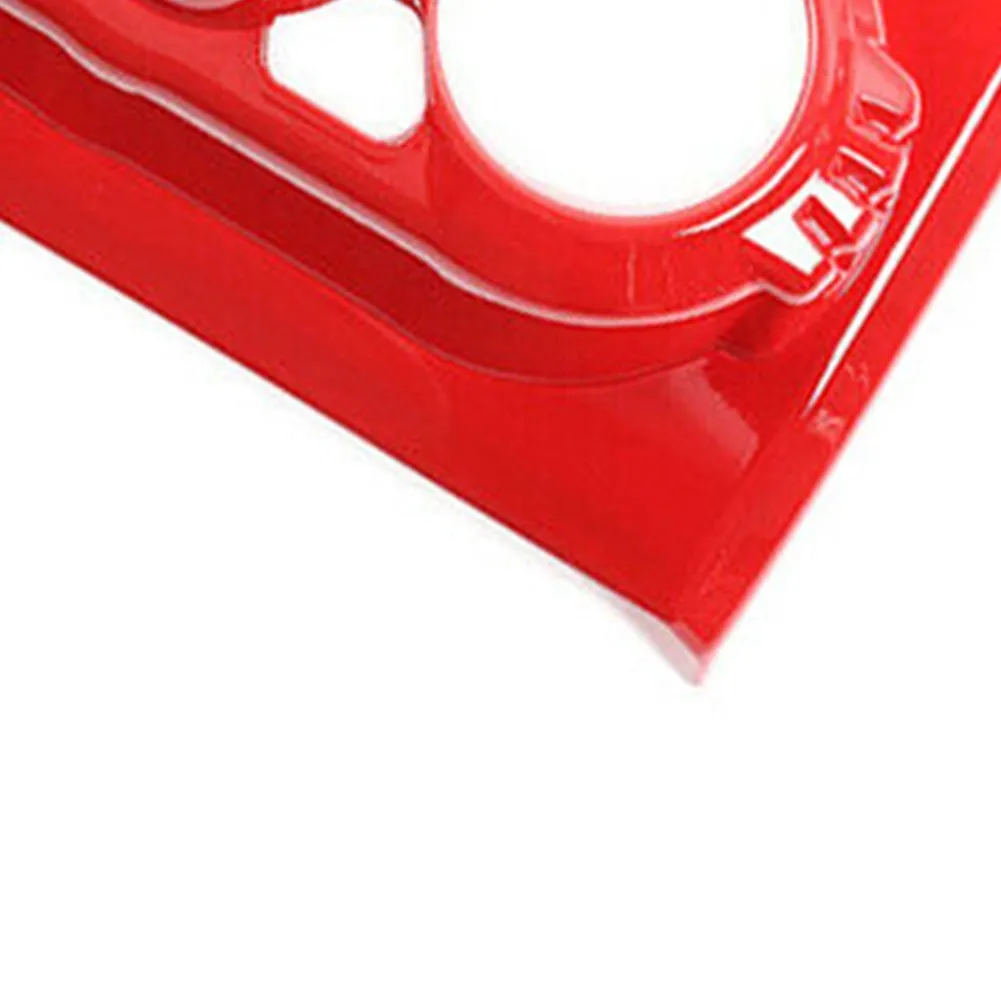 Red Button Control Frame Replacement With Tape 1 Pcs ABS Durable Easy Installation
Red Button Control Frame Replacement With Tape 1 Pcs ABS Durable Easy Installation