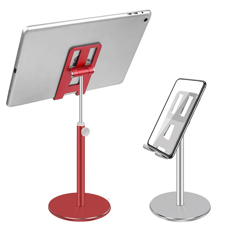 Aluminum Alloy Tablet Phone Holder For iPhone X Samsung Mobile Phone Adjustable Tablet Desktop Mount For iPad Air Pro 10.5 Stand
Aluminum Alloy Tablet Phone Holder For iPhone X Samsung Mobile Phone Adjustable Tablet Desktop Mount For iPad Air Pro 10.5 Stand