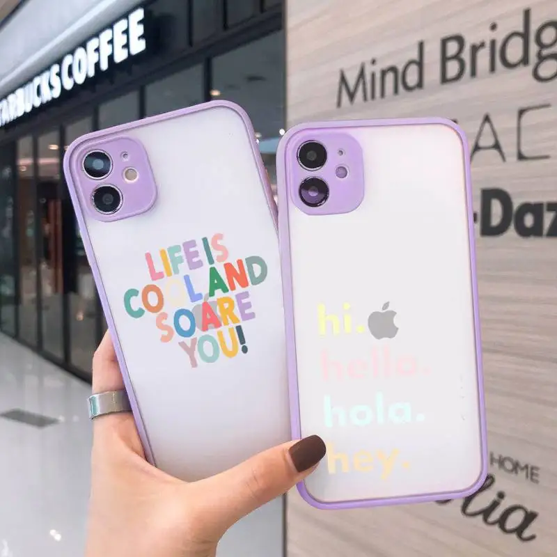 Fashion smile face text sunshine Phone Case Matte Transparent for iPhone 7 8 11 12 s mini pro X XS XR MAX Plus cover funda 
Fashion smile face text sunshine Phone Case Matte Transparent for iPhone 7 8 11 12 s mini pro X XS XR MAX Plus cover funda