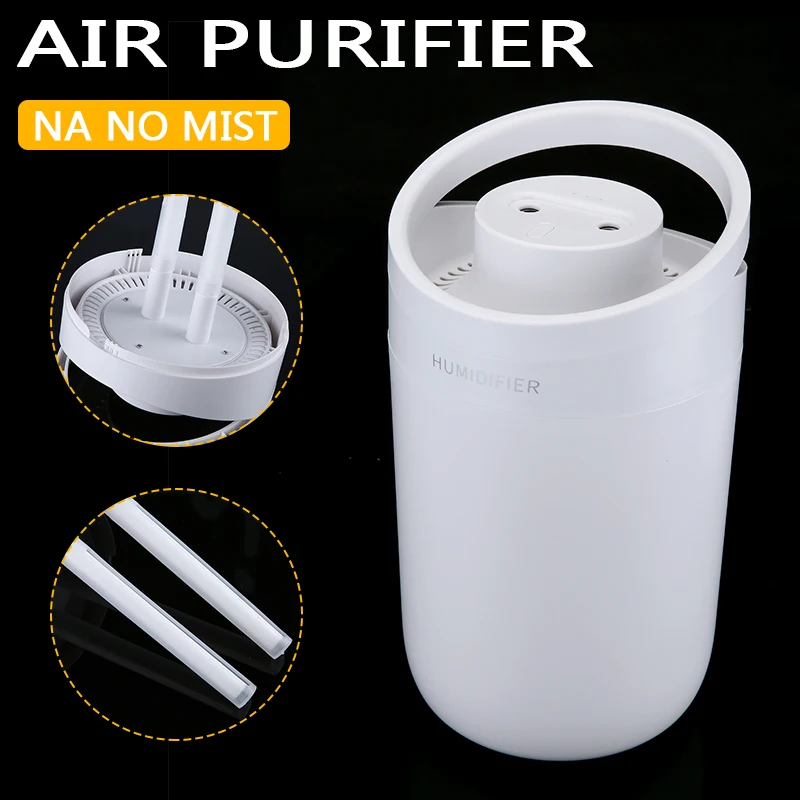 For Car Office Bedroom Home 1pc 3L Large Capacity Ultrasonic Air Humidifier Portable Dual-Nozzle Mist Maker Humidifiers
For Car Office Bedroom Home 1pc 3L Large Capacity Ultrasonic Air Humidifier Portable Dual-Nozzle Mist Maker Humidifiers