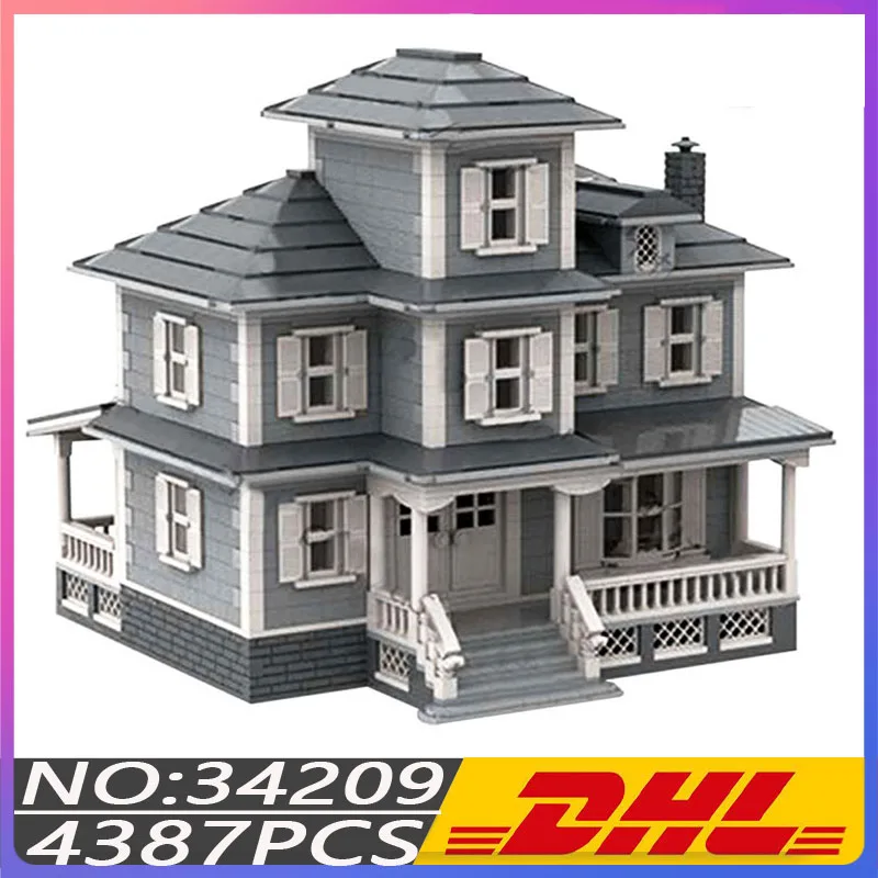 New Mocstyle Creator MOC-34209Building Blocks City Street View 3D House Model Bricks Set DIY Kids Toys Birthday Christmas Gift
New Mocstyle Creator MOC-34209Building Blocks City Street View 3D House Model Bricks Set DIY Kids Toys Birthday Christmas Gift