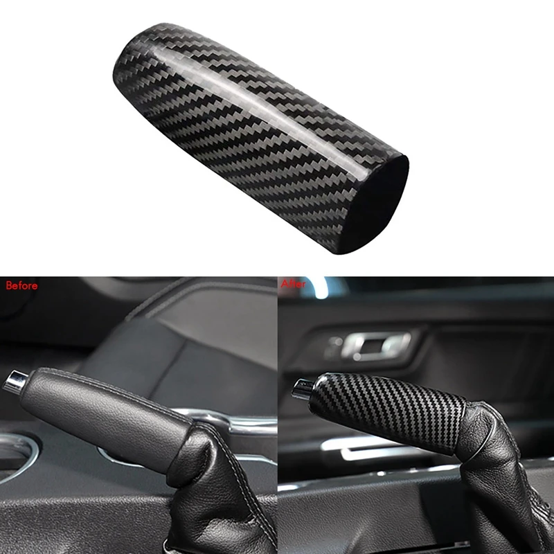 Car ABS Carbon Fiber Handbrake Cover Grip Handle Lever Brake Handle Cover for Ford Mustang 2015-2021
Car ABS Carbon Fiber Handbrake Cover Grip Handle Lever Brake Handle Cover for Ford Mustang 2015-2021