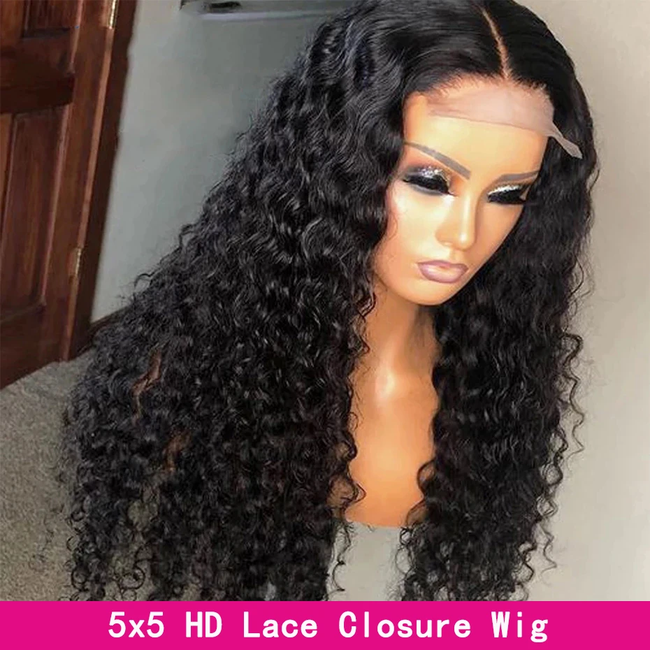 30 Inch Curly Human Hair Wig HD Lace Frontal Wig Brazilian Remy Human Hair 5x5 Lace Closure Wigs Transparent Lace Frontal Wigs
30 Inch Curly Human Hair Wig HD Lace Frontal Wig Brazilian Remy Human Hair 5x5 Lace Closure Wigs Transparent Lace Frontal Wigs
