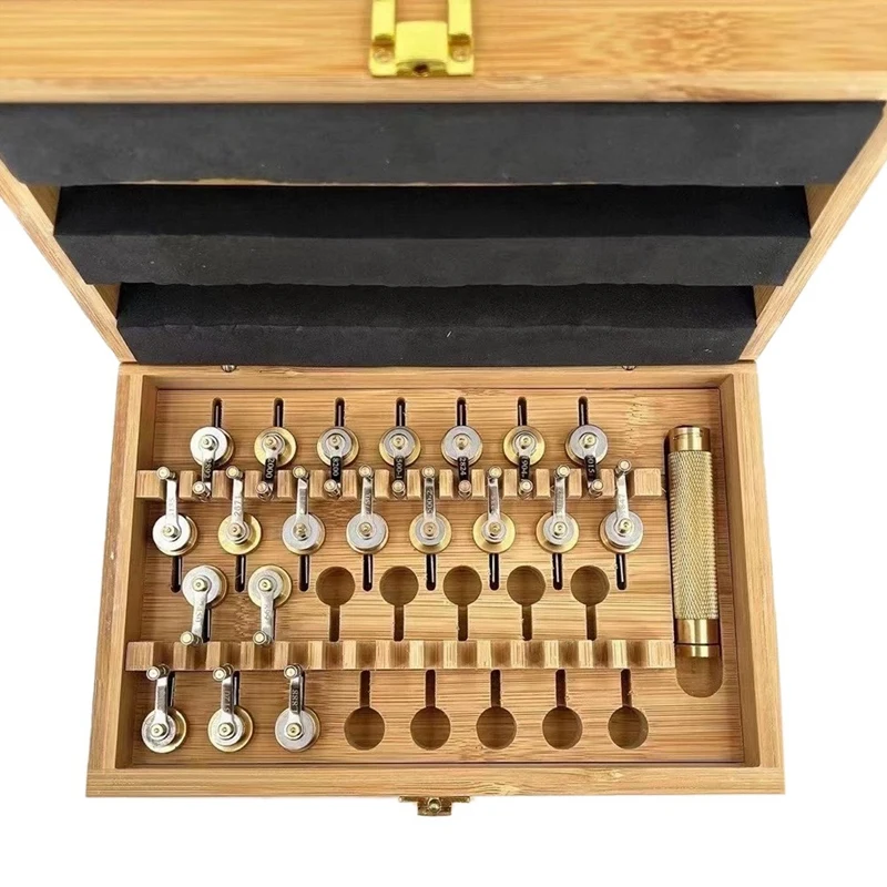 20 Pcs Repair Tools Watch Mainspring Winder Replacement Barrels for 2135 3135 L888 240 899 1904 1847 3120 9015 Movement
20 Pcs Repair Tools Watch Mainspring Winder Replacement Barrels for 2135 3135 L888 240 899 1904 1847 3120 9015 Movement