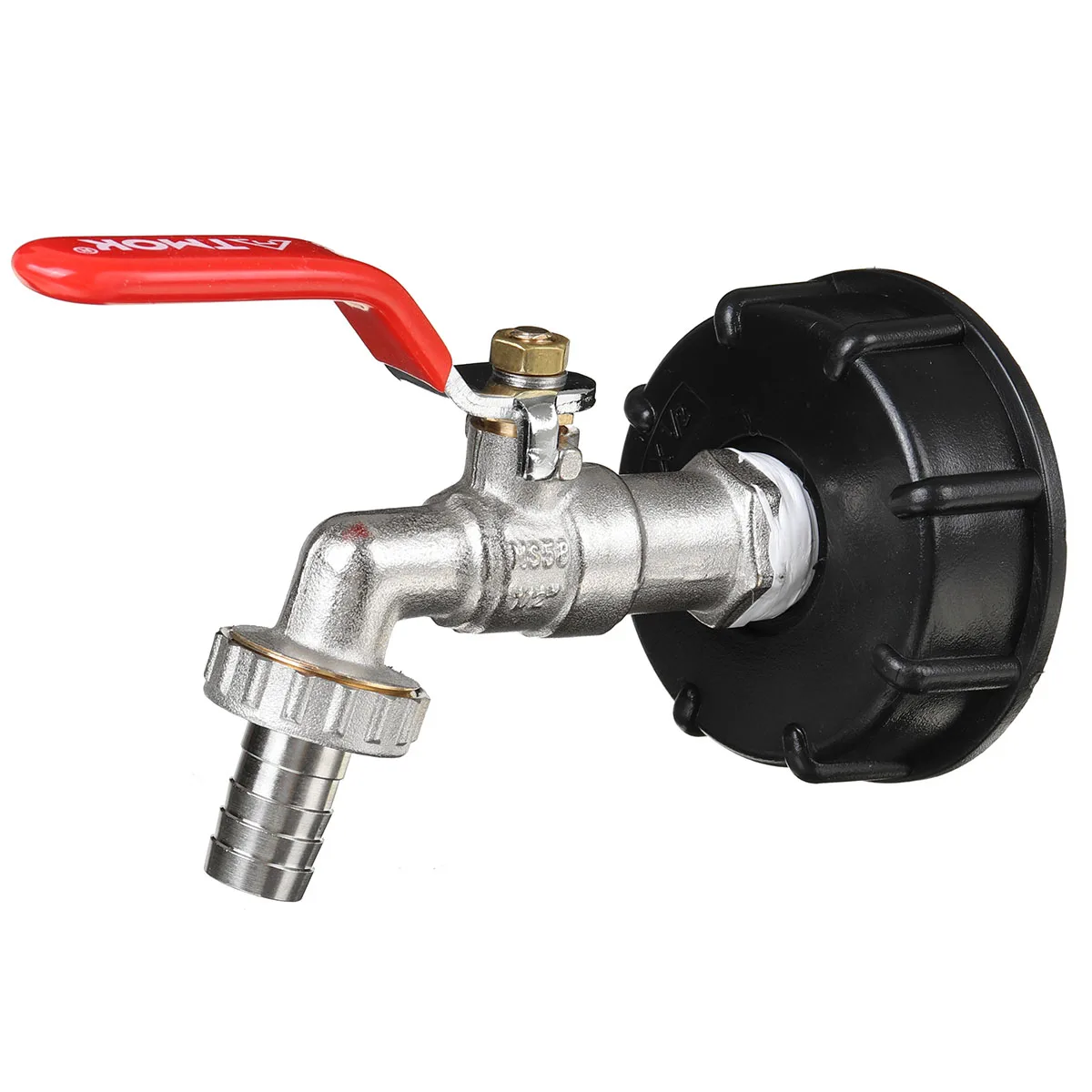 1/2 Inch S60x6 IBC Water Tank Adapter Tap Outlet Replacement Valve Fitting for Garden Water Connector
1/2 Inch S60x6 IBC Water Tank Adapter Tap Outlet Replacement Valve Fitting for Garden Water Connector
