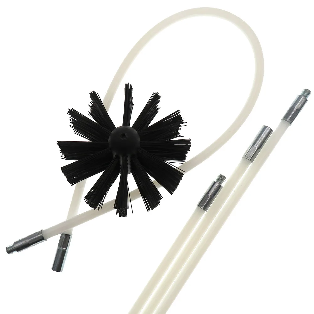 600mm Long Rotary Chimney Brush Long Handle Flexible Rod For Chimney Dryer Pipe Fireplace Inner Wall And Roof Cleaning Tools
600mm Long Rotary Chimney Brush Long Handle Flexible Rod For Chimney Dryer Pipe Fireplace Inner Wall And Roof Cleaning Tools