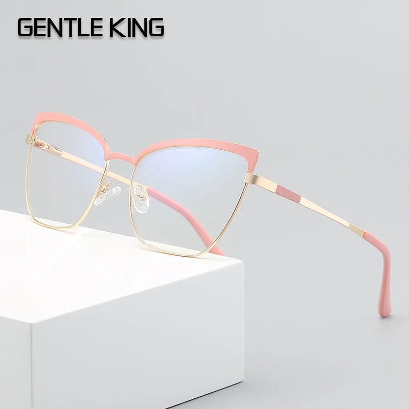 GENTLE KING Rose Gold Irregular Round Oversized Glasses Frame Optical Transparent Anti Blue Light Glasses Fashion Metal Eyewear
GENTLE KING Rose Gold Irregular Round Oversized Glasses Frame Optical Transparent Anti Blue Light Glasses Fashion Metal Eyewear