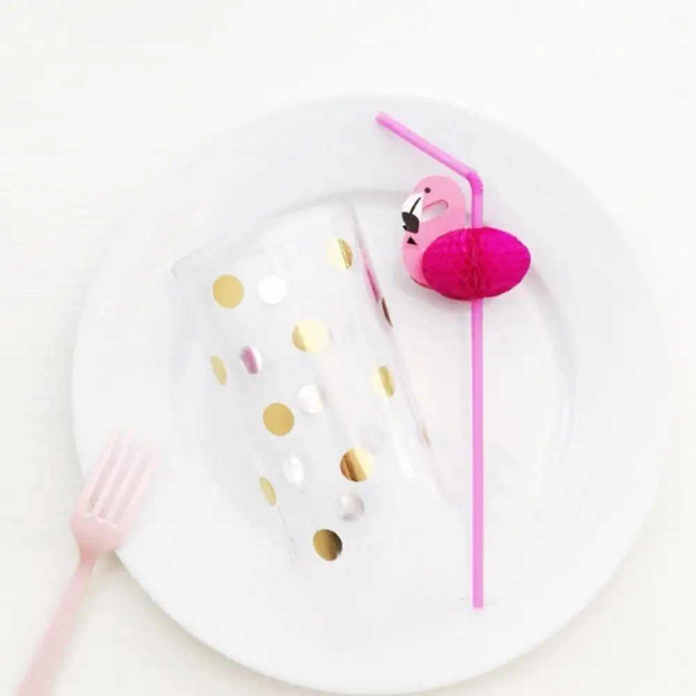 50Pcs Bendable Flamingo Cocktail Drinking Straws Hawaiian Wedding Party Supplies 
50Pcs Bendable Flamingo Cocktail Drinking Straws Hawaiian Wedding Party Supplies