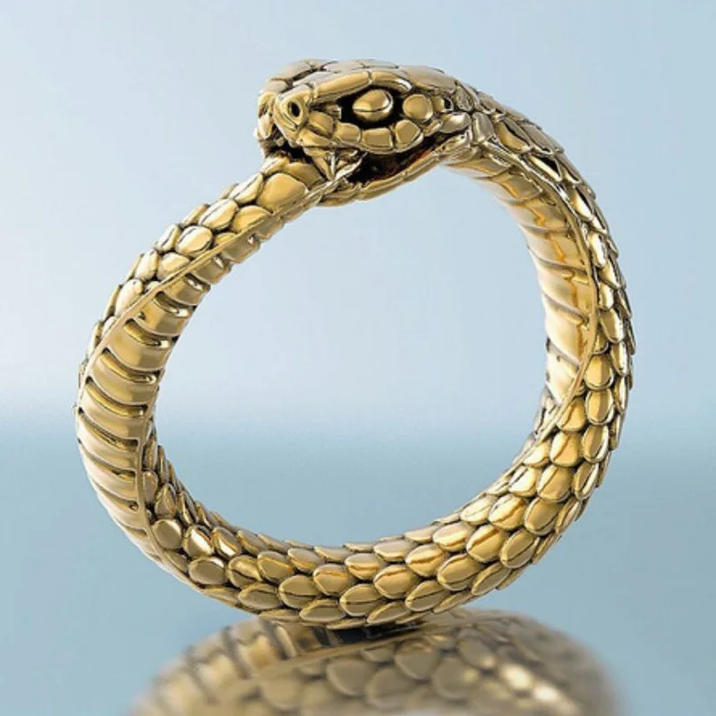 Vintage Gold Color Snake Rings for Men Women Motorcycle Party Finger Ring Wedding Ring Engagement Ring Hip Hop Jewelry
Vintage Gold Color Snake Rings for Men Women Motorcycle Party Finger Ring Wedding Ring Engagement Ring Hip Hop Jewelry