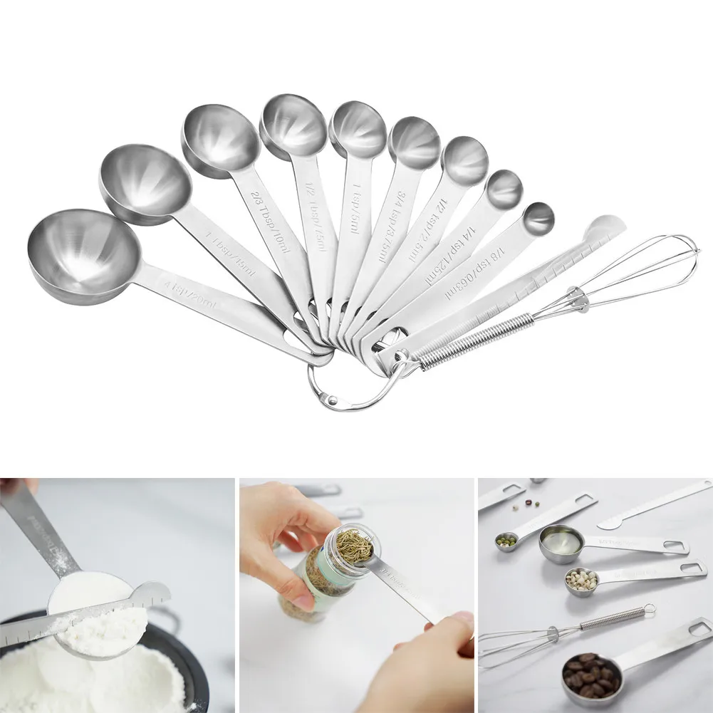 Multi Purpose Measuring Spoons Cups Set Heavy Duty Stainless Steel Cooking Utensil Kitchen Baking Tool Accessories
Multi Purpose Measuring Spoons Cups Set Heavy Duty Stainless Steel Cooking Utensil Kitchen Baking Tool Accessories