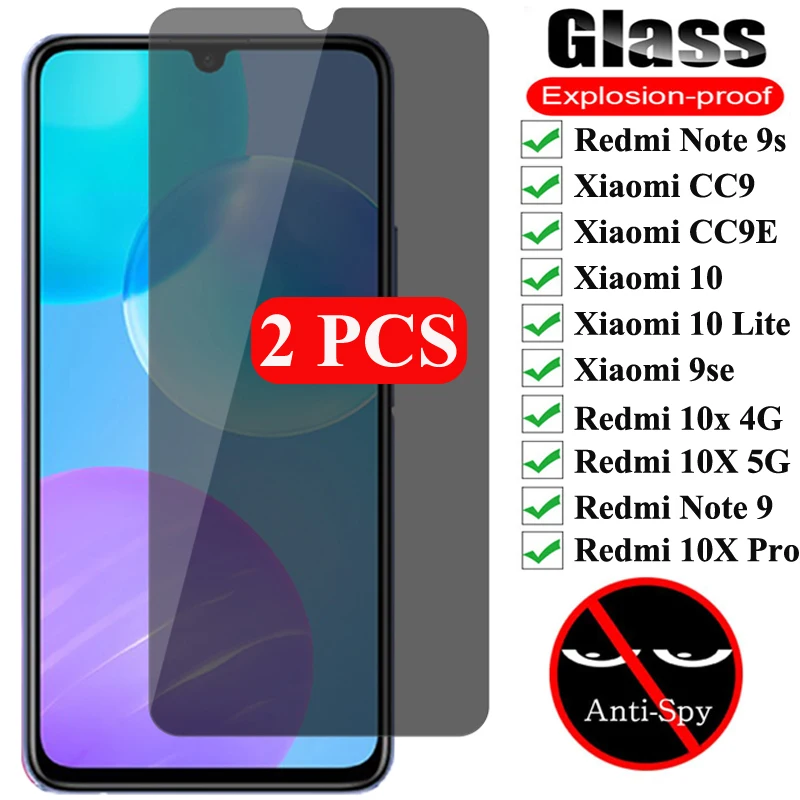 For Xiaomi Redmi Note 9 10X Pro 9S 8T Privacy Screen Protector Anti-Spy Tempered Glass for Xiaomi mi A2 a1 5x 6x Note 9 pro Max
For Xiaomi Redmi Note 9 10X Pro 9S 8T Privacy Screen Protector Anti-Spy Tempered Glass for Xiaomi mi A2 a1 5x 6x Note 9 pro Max