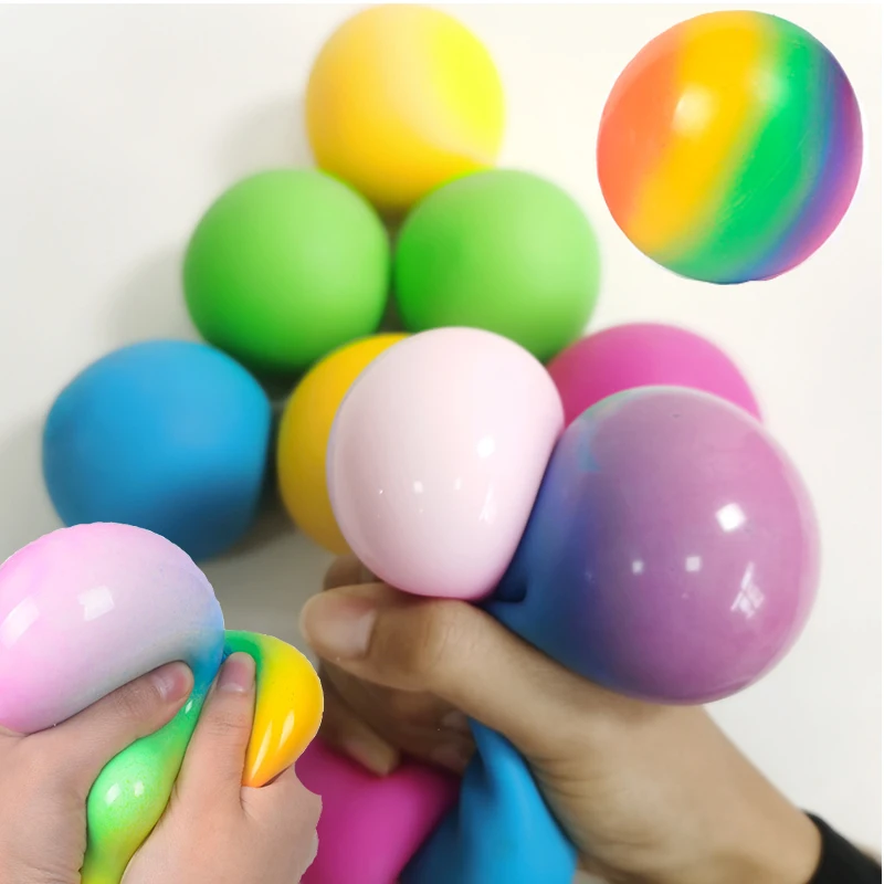 NEW Soft Squishy Anti-Stress Ball Press Decompression Toy Relieve Anti Stress Balls Hand Squeeze Fidget Toy Pack For Kids Adult
NEW Soft Squishy Anti-Stress Ball Press Decompression Toy Relieve Anti Stress Balls Hand Squeeze Fidget Toy Pack For Kids Adult