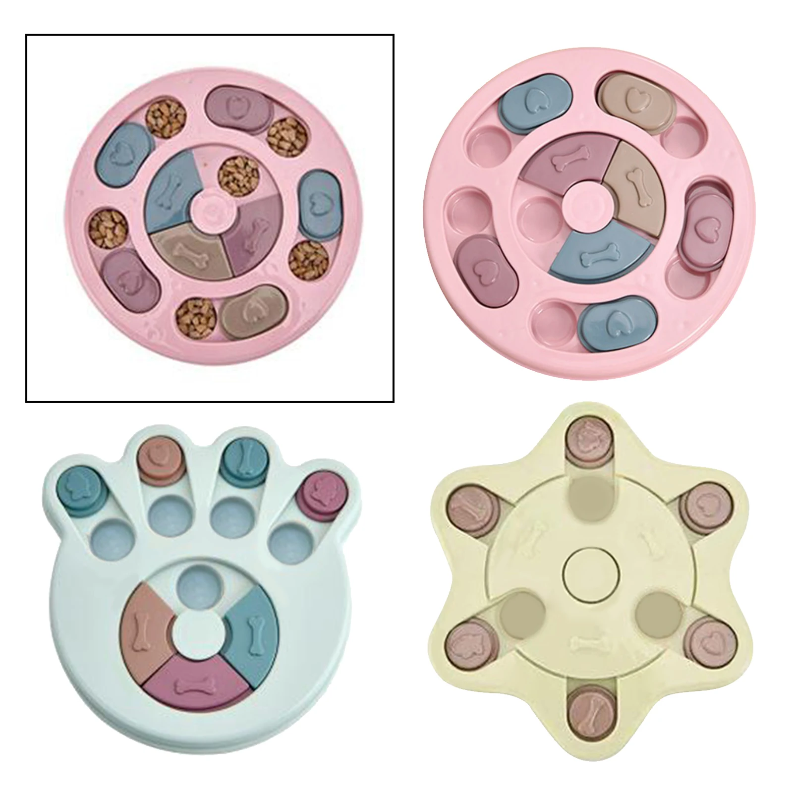 Dog Puzzle Toys Puppy Treat Dispenser Toy Non-Slip Dog Training Games Feeder
Dog Puzzle Toys Puppy Treat Dispenser Toy Non-Slip Dog Training Games Feeder