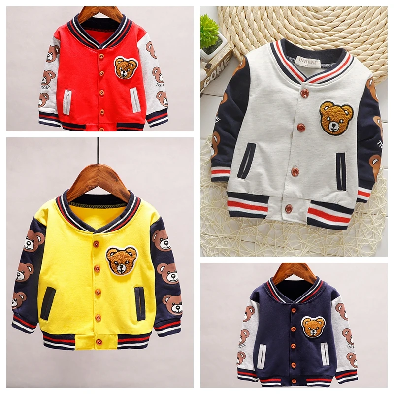 Toddler Boys Girls Clothes Cotton Coat Children Outwear Spring Autumn Fashion Cute Print Children Cardigan Infant Kids Jacket
Toddler Boys Girls Clothes Cotton Coat Children Outwear Spring Autumn Fashion Cute Print Children Cardigan Infant Kids Jacket