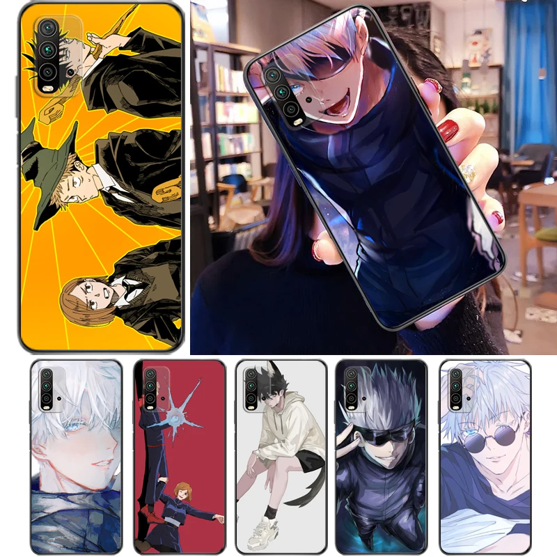 Jujutsu Kaisen Fushiguro Megumi Sukuna Yuji Itadori Satoru Gojo Phone Case For Xiaomi Redmi 9 Pro 9C 9A 9T Soft TPU Funda Cases
Jujutsu Kaisen Fushiguro Megumi Sukuna Yuji Itadori Satoru Gojo Phone Case For Xiaomi Redmi 9 Pro 9C 9A 9T Soft TPU Funda Cases