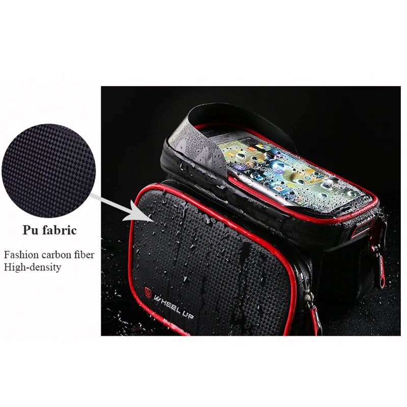 2020 Bike 6.2 Inch Waterproof Top Tube Bag Cycling Pouch Touch Screen Phone Holder Bicycle Saddle Bag Bike Tube The Frame Bag 
2020 Bike 6.2 Inch Waterproof Top Tube Bag Cycling Pouch Touch Screen Phone Holder Bicycle Saddle Bag Bike Tube The Frame Bag