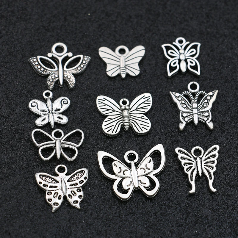 20PCS Butterfly Charms Pendant for Jewelry Making Bracelet Earrings Necklace DIY Accessories Craft Mix
20PCS Butterfly Charms Pendant for Jewelry Making Bracelet Earrings Necklace DIY Accessories Craft Mix