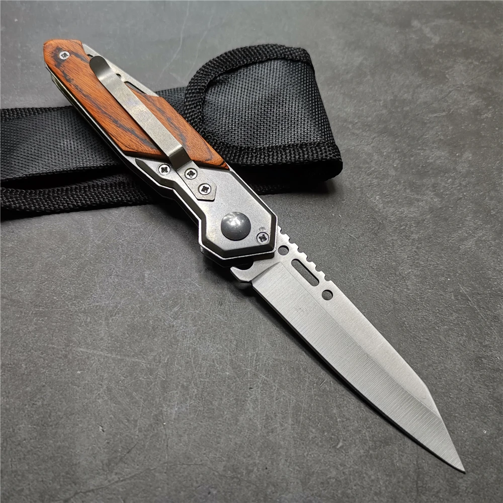 200mm (7.9'') Knife 57HRC Steel 5Cr15 Blade Folding Pocket Tactical Survival Camping Knives EDC Tools Tactical Knifes
200mm (7.9'') Knife 57HRC Steel 5Cr15 Blade Folding Pocket Tactical Survival Camping Knives EDC Tools Tactical Knifes