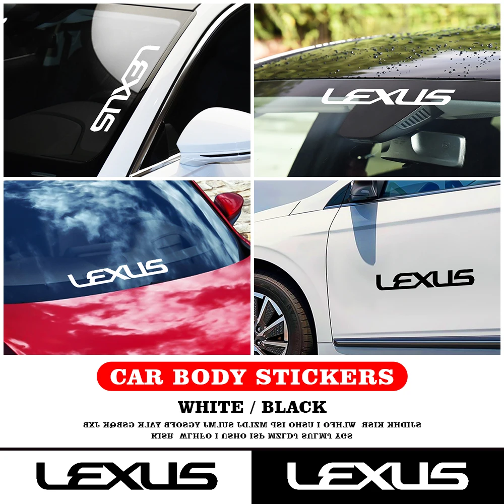 New Design Car Stickers Creative Vinyl Car Sticker Reflective Decal For Lexus CT200h F Sport ES LS IS GS LC RC GC RX UX NX LX GX
New Design Car Stickers Creative Vinyl Car Sticker Reflective Decal For Lexus CT200h F Sport ES LS IS GS LC RC GC RX UX NX LX GX