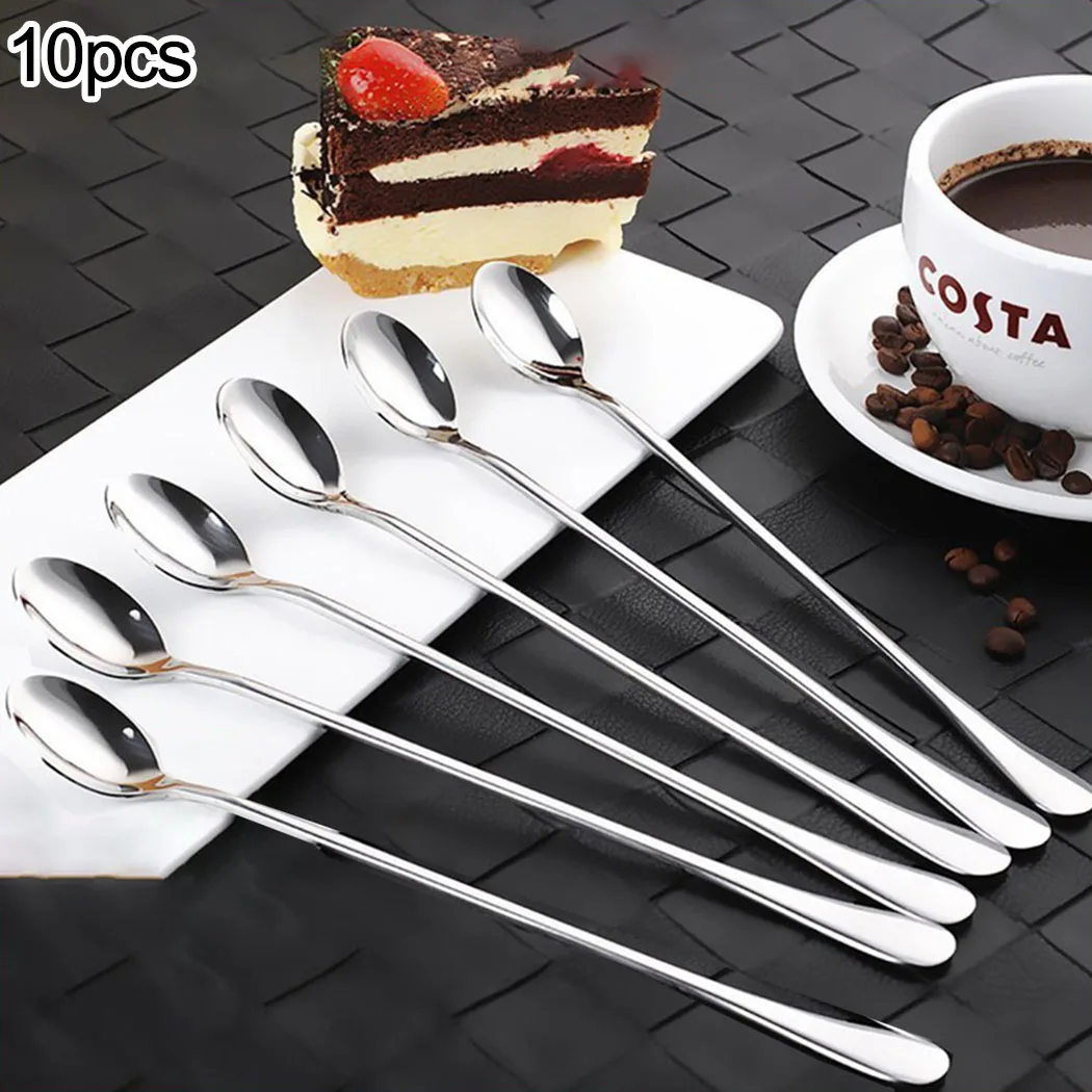 Tableware set Spoon Coffee Spoons 10PCS/kit Stainless Steel Mixed Ice Cream Useful
Tableware set Spoon Coffee Spoons 10PCS/kit Stainless Steel Mixed Ice Cream Useful