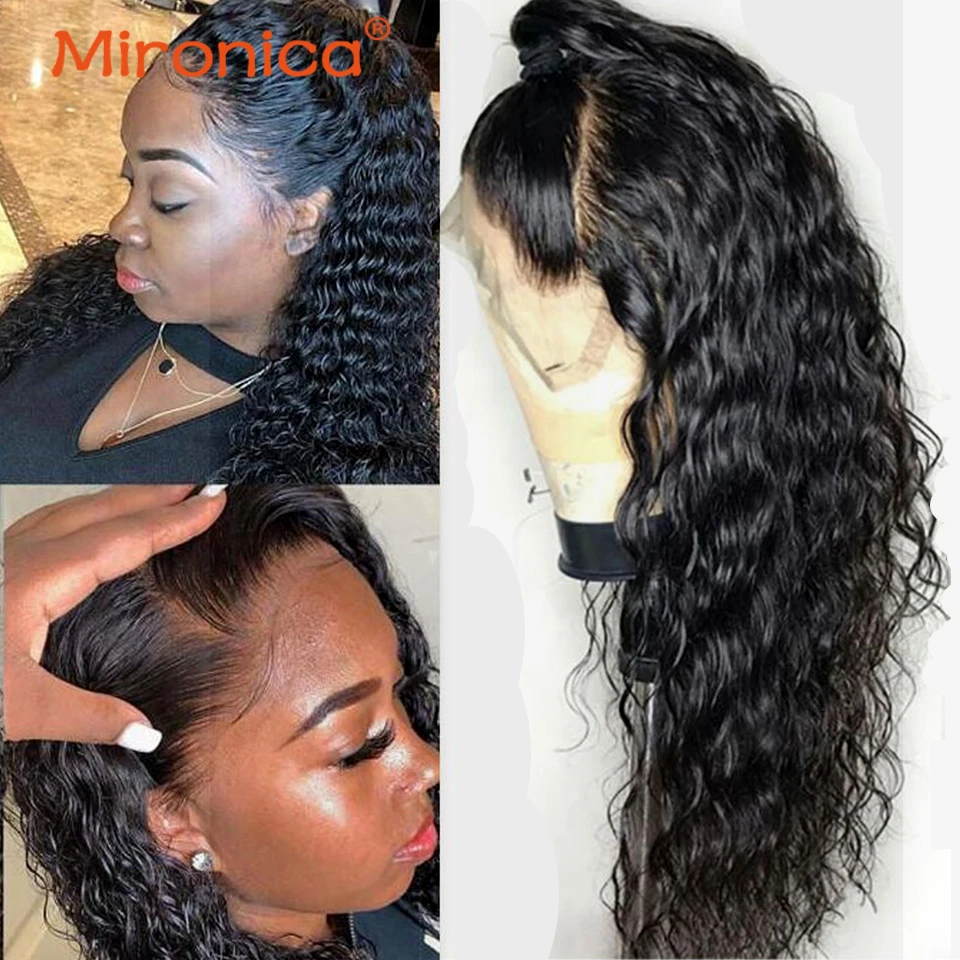 Mironica 13x4 Lace Frontal Water Wave Lace Frontal Wigs Brazilian Human Hair Remy Human Hair Lace Frontal Wigs 150 180 Density
Mironica 13x4 Lace Frontal Water Wave Lace Frontal Wigs Brazilian Human Hair Remy Human Hair Lace Frontal Wigs 150 180 Density