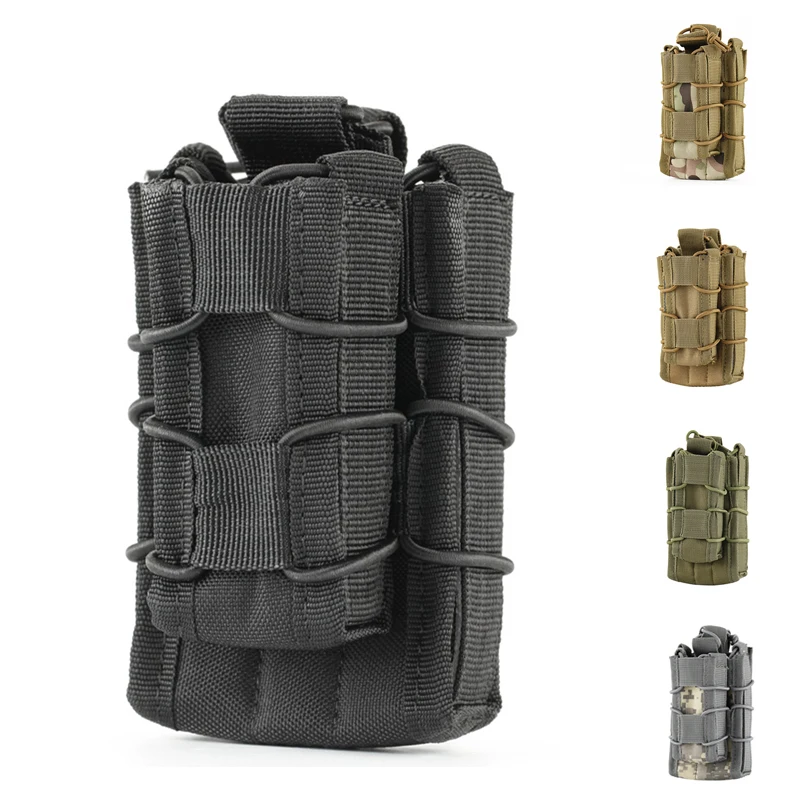 Open Top Tactical Molle Magazine Pouch Hunting Airsoft Gear Military Double Layer Mag Pouch Outdoor Sport Accessories Bag
Open Top Tactical Molle Magazine Pouch Hunting Airsoft Gear Military Double Layer Mag Pouch Outdoor Sport Accessories Bag