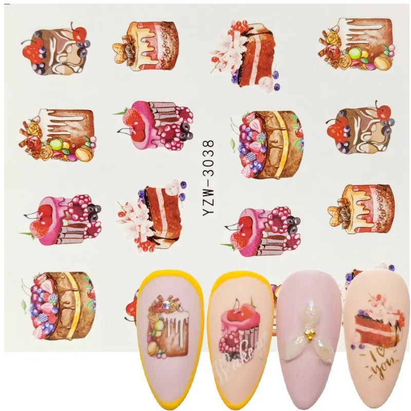 2023 Summer New Designs Ice Cream Fruit Strawberry Cherry Cake Nail Art Water Transfer Sticker Decor Slider Decal Manicure Tool
2023 Summer New Designs Ice Cream Fruit Strawberry Cherry Cake Nail Art Water Transfer Sticker Decor Slider Decal Manicure Tool