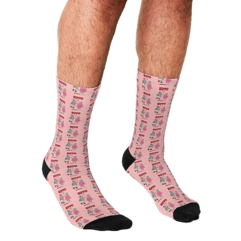 

Забавные мужские носки в стиле Харадзюку 2021, счастливые мужские носки в стиле хип-хоп с принтом на День святого Валентина, милые мужские нос...