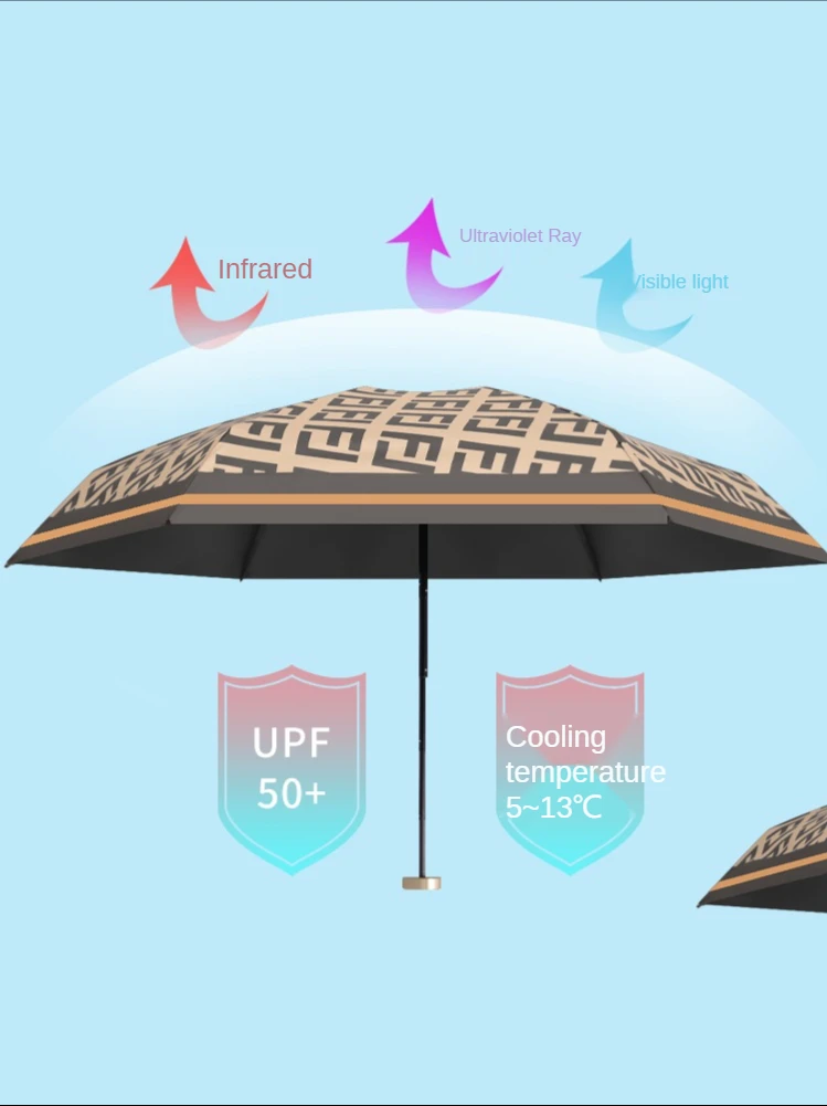 Mini Sun Umbrella Rain Women UV Small Folding Umbrellas Pocket Ladies Beach Umbrella Clear Parasols Sunny Gift Ideas UPF50+ 
Mini Sun Umbrella Rain Women UV Small Folding Umbrellas Pocket Ladies Beach Umbrella Clear Parasols Sunny Gift Ideas UPF50+