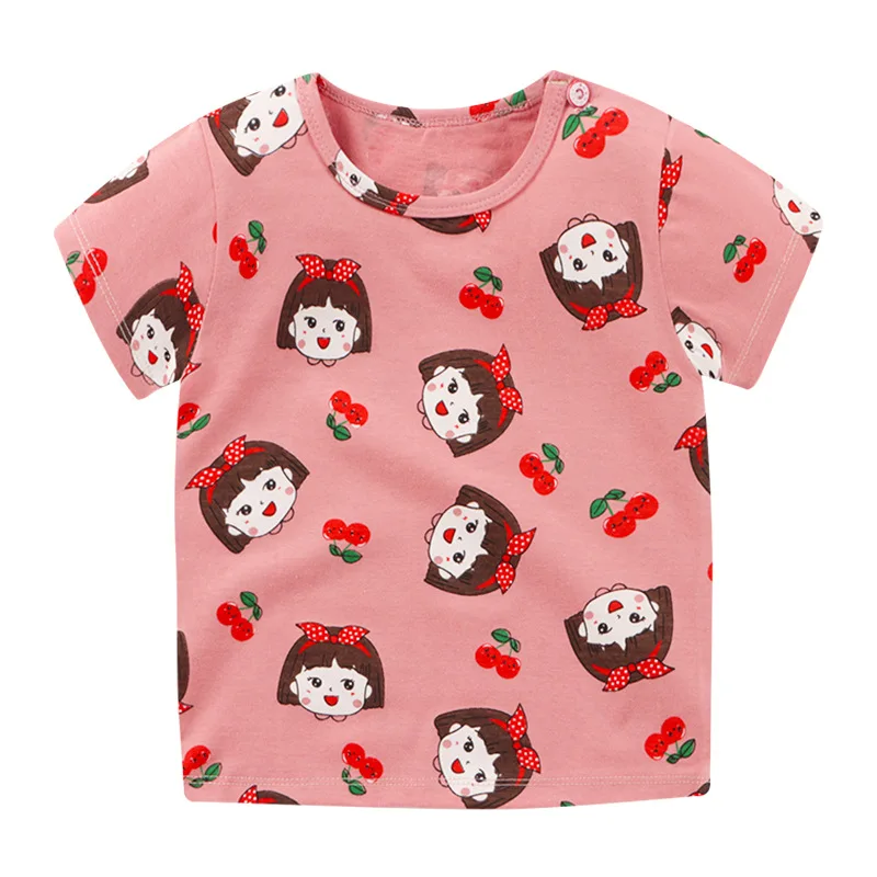 Summer Children's T-shirt Cartoon Letter Pattern Cotton Short Sleeves Boys and Girls Funny Anime Harajuku Kid Tops 
Summer Children's T-shirt Cartoon Letter Pattern Cotton Short Sleeves Boys and Girls Funny Anime Harajuku Kid Tops