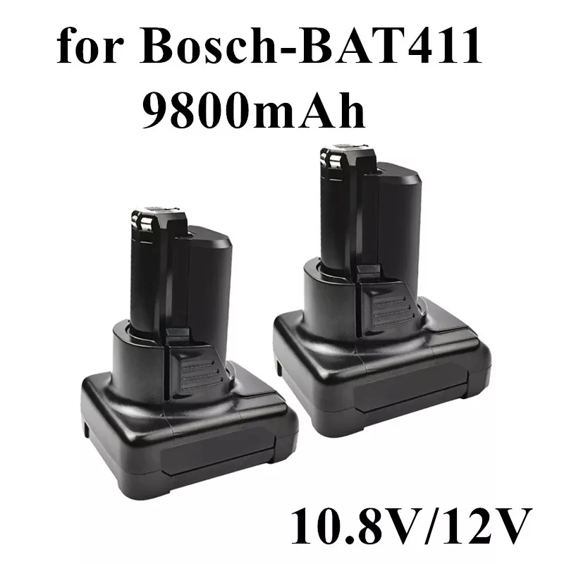 NEW EST High Capacity Li-ion Battery BAT411 9800mAh for Bosch 10.8V 12V BAT411 BAT412A, BAT413A 2607336996 Li-ion Battery
NEW EST High Capacity Li-ion Battery BAT411 9800mAh for Bosch 10.8V 12V BAT411 BAT412A, BAT413A 2607336996 Li-ion Battery