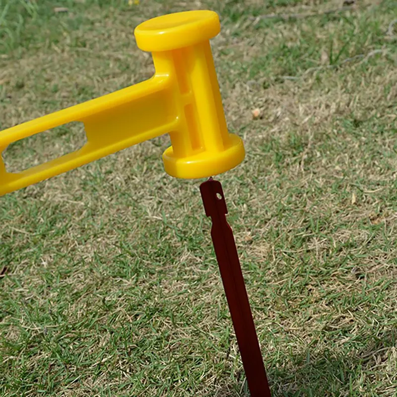 23cm 6pcs Aluminum Porous Ground Nail Tent Stakes With Reflective Rope Nail Lightweight Tent Pegs For Camping Trip Hiking And Ga
23cm 6pcs Aluminum Porous Ground Nail Tent Stakes With Reflective Rope Nail Lightweight Tent Pegs For Camping Trip Hiking And Ga