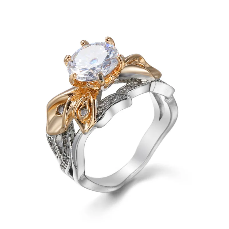 2021 New European And American Wild Zircon Jewelry Ladies Ring Fashion Creative White Zircon Jewelry Ring
2021 New European And American Wild Zircon Jewelry Ladies Ring Fashion Creative White Zircon Jewelry Ring