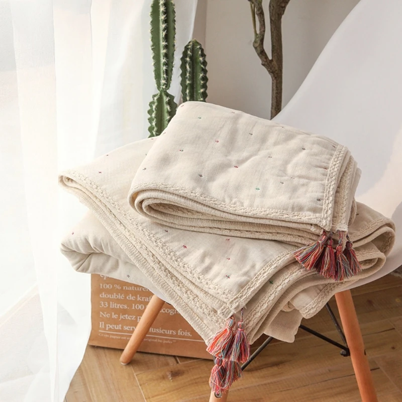 Newborn Swaddling Blankets 6 Layers Muslin Organic Baby Blanket Swaddle Wrap Soft Toddler Stroller Bedding Blankets Bohemia J60B
Newborn Swaddling Blankets 6 Layers Muslin Organic Baby Blanket Swaddle Wrap Soft Toddler Stroller Bedding Blankets Bohemia J60B