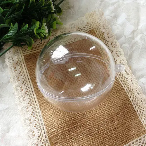10pcs Plastic Christmas Decorations Ball Transparent Open Clear Baubles Ornament Gift Present Box Decoration Party Supplies 4cm
10pcs Plastic Christmas Decorations Ball Transparent Open Clear Baubles Ornament Gift Present Box Decoration Party Supplies 4cm