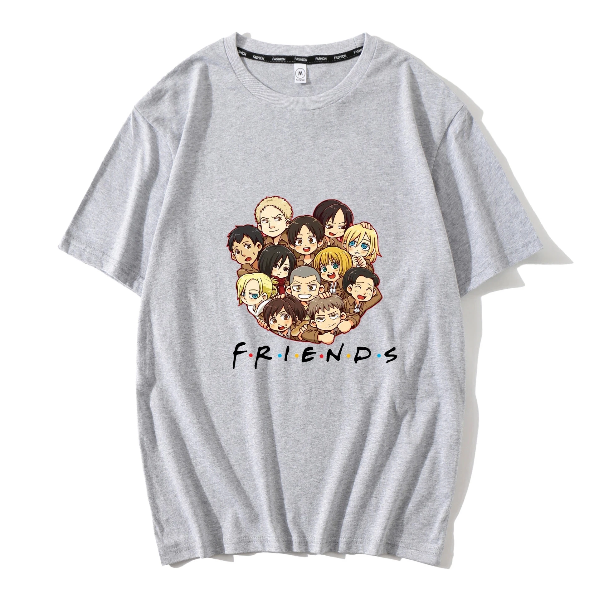 Men's casual fashion daily short-sleeved T-shirt cartoon print Harajuku street wear 100% cotton summer new style
Men's casual fashion daily short-sleeved T-shirt cartoon print Harajuku street wear 100% cotton summer new style
