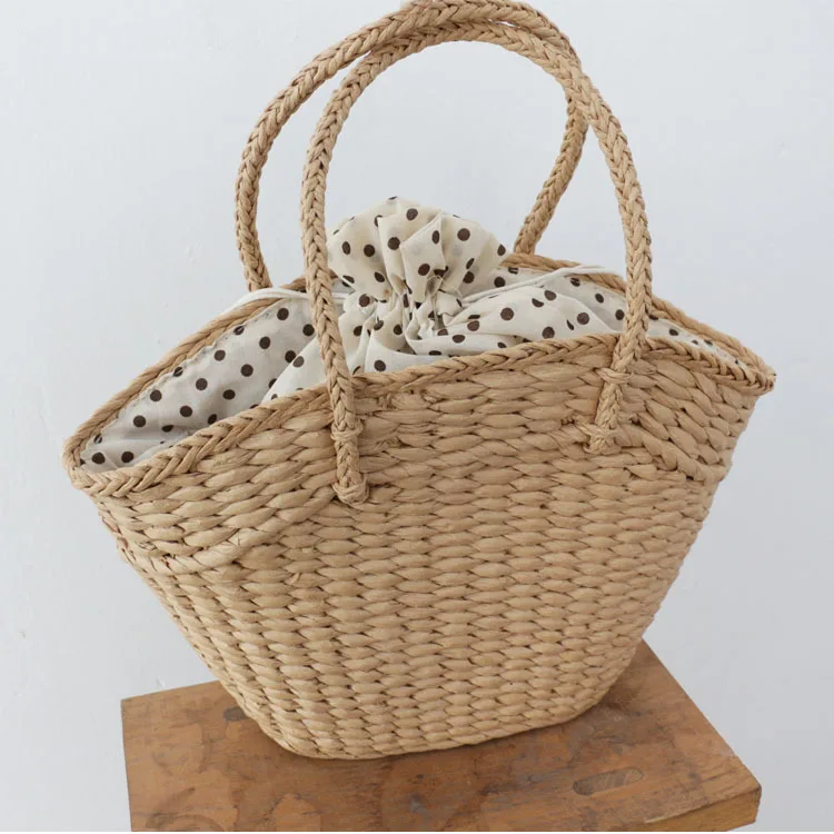 Fashion rattan women handbags wicker woven lady shoulder bags summer beach straw bag large capacity tote dot big baskets purses
Fashion rattan women handbags wicker woven lady shoulder bags summer beach straw bag large capacity tote dot big baskets purses