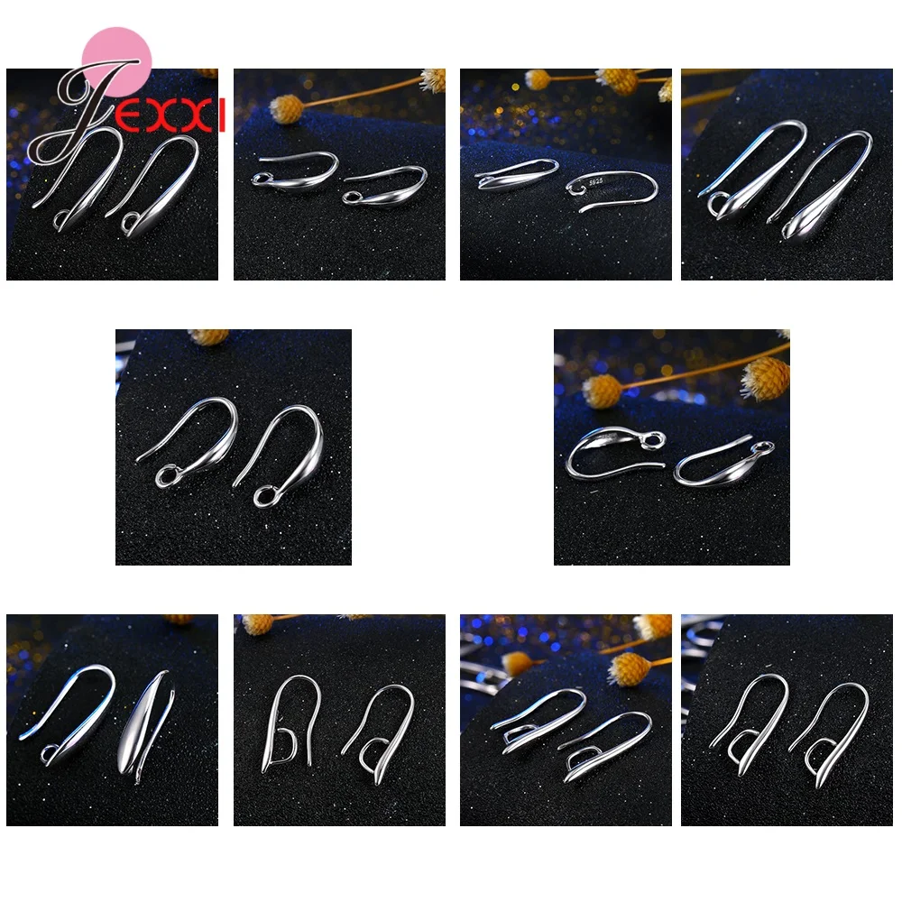 New Arrival 925 Sterling Silver Jewelry Findings Women DIY Earring Hoops Earring Fingdings Hot Fashion Jewelry 
New Arrival 925 Sterling Silver Jewelry Findings Women DIY Earring Hoops Earring Fingdings Hot Fashion Jewelry