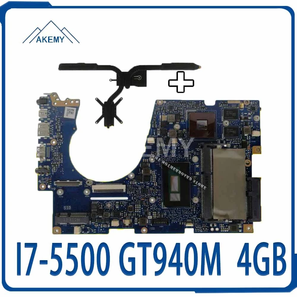 send heatsink For Asus ux303u ux303ub u303u laptop motherboard mainboard I7-5500 GT940M 4Gb RAM 100% Work Ok
send heatsink For Asus ux303u ux303ub u303u laptop motherboard mainboard I7-5500 GT940M 4Gb RAM 100% Work Ok