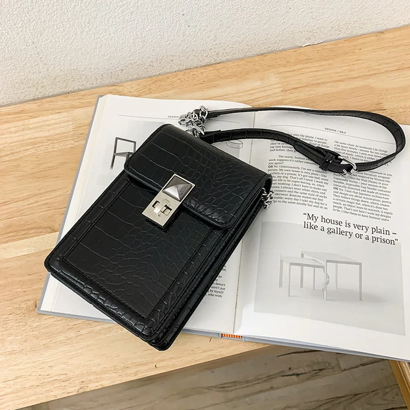 Crocodile Pattern Mini Square Crossbody Bags For Women 2021 Lock Simple Shoulder Bag Lady Lipstick Handbags And Purses Phone Bag
Crocodile Pattern Mini Square Crossbody Bags For Women 2021 Lock Simple Shoulder Bag Lady Lipstick Handbags And Purses Phone Bag