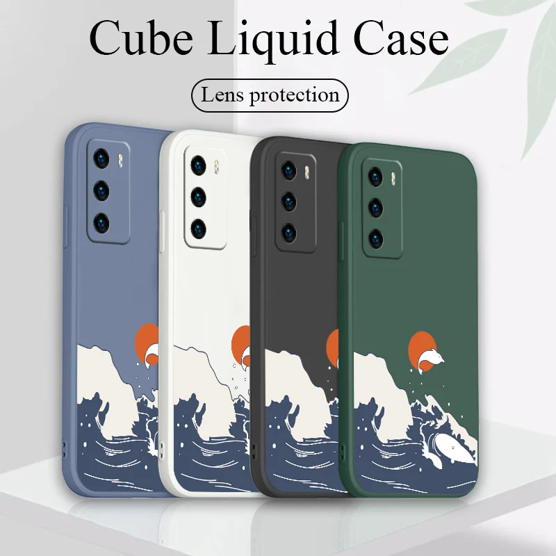 Waves Protection Case For Huawei P40 P30 P20 Pro Lite Soft Phone Cover For Huawei Mate 40 30 20 Pro Lite P Smart 2021 Y7A Case
Waves Protection Case For Huawei P40 P30 P20 Pro Lite Soft Phone Cover For Huawei Mate 40 30 20 Pro Lite P Smart 2021 Y7A Case