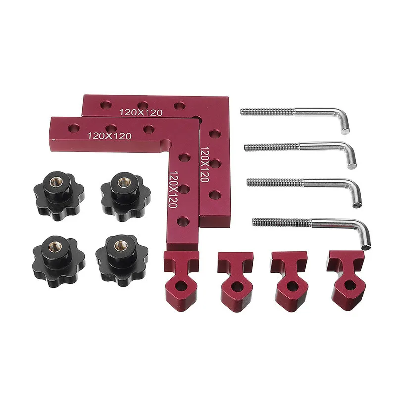 120/140/160mm Woodworking 90 Degree L-shaped Auxiliary Fixture Positioning Ruler Panel Fixing Clip Woodworking Clamping Tool
120/140/160mm Woodworking 90 Degree L-shaped Auxiliary Fixture Positioning Ruler Panel Fixing Clip Woodworking Clamping Tool