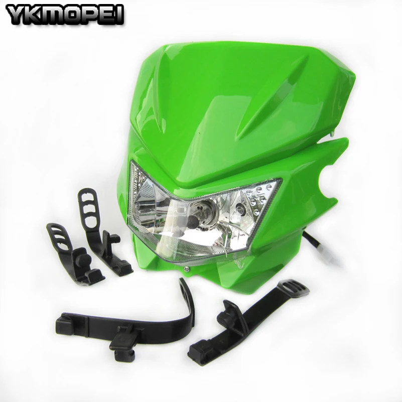 Universal 12v 35w Vision Headlight Fit For KLX 110 KLX 150 KLX 250 Off Road Dirt Pit Bike Motocross motorcycle
Universal 12v 35w Vision Headlight Fit For KLX 110 KLX 150 KLX 250 Off Road Dirt Pit Bike Motocross motorcycle