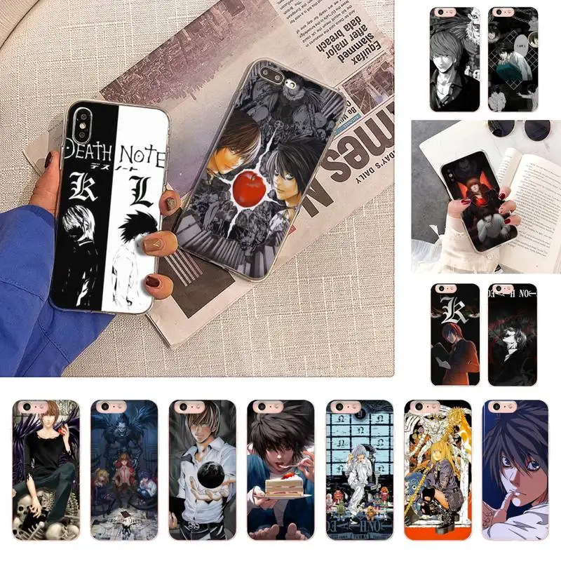 Death Note Comic Anime Phone Case for iPhone 11 12 13 mini pro XS MAX 8 7 6 6S Plus X 5S SE 2020 XR case
Death Note Comic Anime Phone Case for iPhone 11 12 13 mini pro XS MAX 8 7 6 6S Plus X 5S SE 2020 XR case