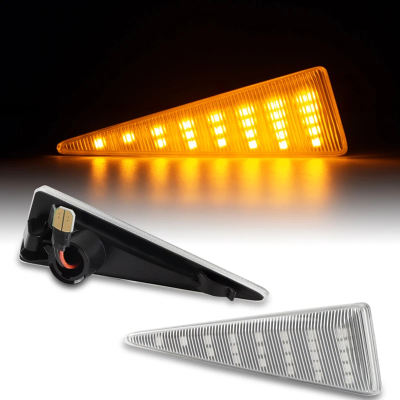 2Pcs Dynamic Amber LED Side Marker Turn Signal Light For Renault megane2 Avantime Espace4 Thalia2 vel satis Wind Grand scenic2
2Pcs Dynamic Amber LED Side Marker Turn Signal Light For Renault megane2 Avantime Espace4 Thalia2 vel satis Wind Grand scenic2