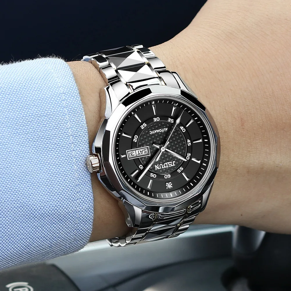 Men Mechanical Wristwatch Automatic Watch Men Luxury Business Casual Japan movement watches for Men relogio masculino JSDUN
Men Mechanical Wristwatch Automatic Watch Men Luxury Business Casual Japan movement watches for Men relogio masculino JSDUN