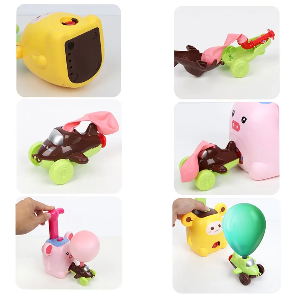 NEW Power Balloon Launch Toy Tower Science Experiment Air Flying Inertial Power Balloon Car Toys Launcher for Children Gift
NEW Power Balloon Launch Toy Tower Science Experiment Air Flying Inertial Power Balloon Car Toys Launcher for Children Gift