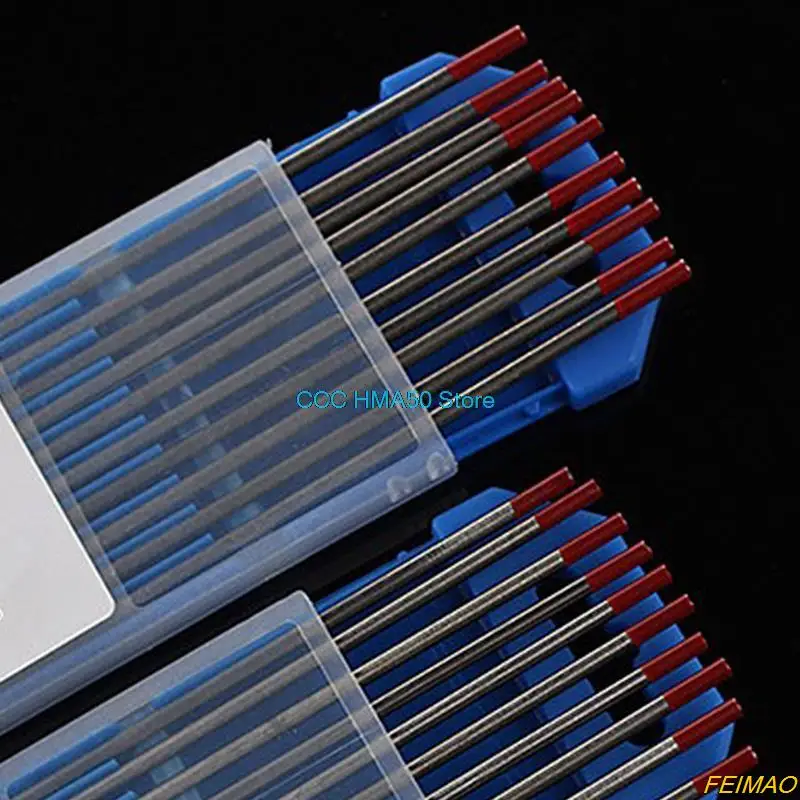 10 Pcs Professional Tungsten Electrodes Welding Electrodes WT20 150mm Argon Tungsten Electrodes Welding Rod Tools Accessories
10 Pcs Professional Tungsten Electrodes Welding Electrodes WT20 150mm Argon Tungsten Electrodes Welding Rod Tools Accessories