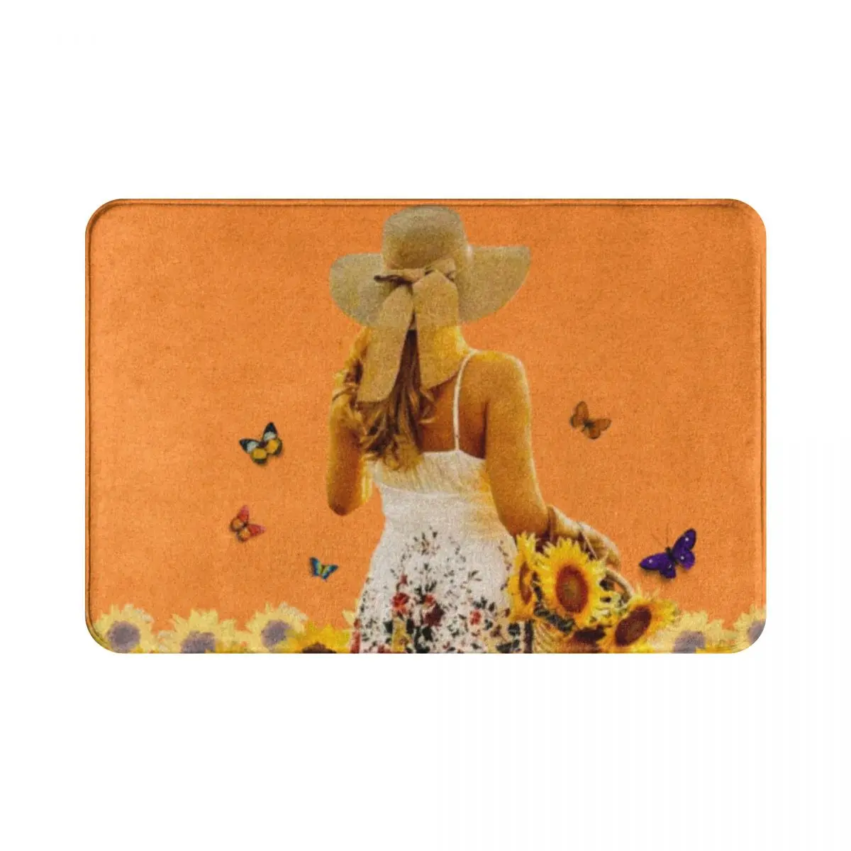 SUNFLOWER FIELDS ART Polyester Doormat Rug carpet Mat Footpad Non-slip Sand Scraping Entrance Kitchen Bedroom balcony toilet
SUNFLOWER FIELDS ART Polyester Doormat Rug carpet Mat Footpad Non-slip Sand Scraping Entrance Kitchen Bedroom balcony toilet